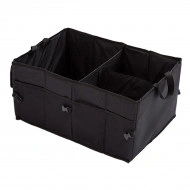 Organizator portbagaj auto cu 9 buzunare, 55 x 38 x 26cm, culoare neagra - Img 4