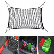 Plasa de bagaje elastica cu suporti de montaj, dimensiune 100 x 40 cm - Img 1