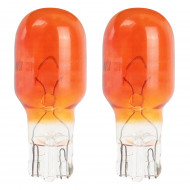 Set 2 becuri cu halogen T15, WY16W, W2.1x9.5d, 12V - Img 1