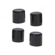 Set 4 buc. protectii anti-zgarieturi picioare scaun, diametru 22mm, culoare neagra - Img 3