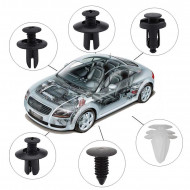 Set cleme - clipsuri reconditionare auto, 100 piese, diferite modele - Img 5
