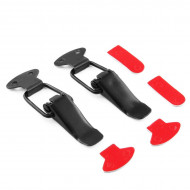 Set clipsuri pentru capota, 57 mm, culoare neagra - Img 3