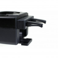 Suport auto universal pentru pahare, montaj in grila de ventilatie, culoare neagra, DH-03 - Img 6