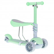 Tricicleta + Trotineta + Skateboard (3in1) roti iluminate LED - VERDE - Img 1