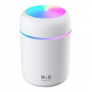 Umidificator - Difuzor Aromaterapie cu ultrasunete pentru casa sau masina, iluminare LED, carcasa culoare alba, AVX-AG354F - Img 3