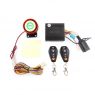 Alarma motocicleta cu functie "pornire motor" telecomenzi MCA14 - Img 1