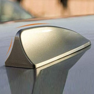 Antena auto activa AM - FM tip "SHARK TAIL" culoare GOLD - Img 1