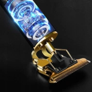 Aparat de tuns barba cu acumulator, trimmer pentru barba sau par cu accesorii incluse, model AVX-WT-YYT-36-1 - Img 3