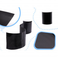 Banda impermeabila pentru reparatii tevi piscina sau instalatii sanitare, dimensiune 150 x 10 cm, culoare neagra - Img 3