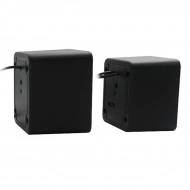 Boxe Stereo 2.0 cu conectare USB & Jack, putere 2 x 3W, culoare neagra - Img 5