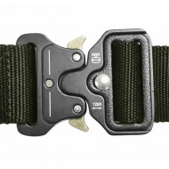 Curea Tactica pentru pantaloni, culoare Camuflaj cu catarama Neagra - Img 3