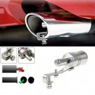 Fluier din aluminiu pentru toba marime S, compatibil cu motoare intre 1000 - 1600 cc - Img 2