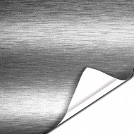 Folie colantare auto Aluminiu Polisat Argintiu (1m x 1,52m) - Img 1