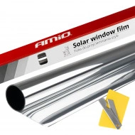 Folie tip oglinda pentru geamuri Silver 0.5x3m(15%) - Img 2