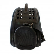 Geanta de transport pentru caine sau pisica culoare Negru marime XXL AG644I - Img 5