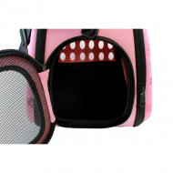 Geanta de Transport pentru Caine sau Pisica culoare Roz, marime XXL AG644H - Img 6