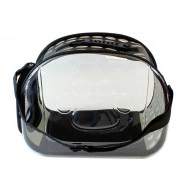 Geanta de Transport pentru Caine sau Pisica NEGRU - TRANSPARENT AG644L - Img 4