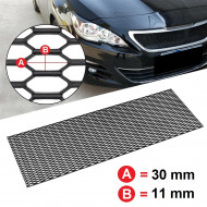 Grila Sport Tuning Honey Comb 120 x 40cm (hexagon 30 x 11mm) - Img 1