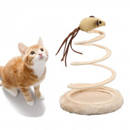 Jucarie interactiva pentru pisici, model Mouse, 15 x 23cm - Img 1