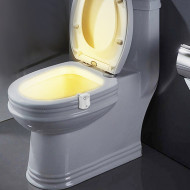 Lampa LED pentru toaleta cu senzor de miscare, iluminare in 8 culori - Img 4