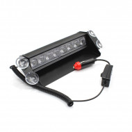 Lampa stroboscopica LED, montaj in parbriz, 8W, culoare Orange - Img 4