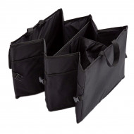 Organizator portbagaj auto cu 9 buzunare, 55 x 38 x 26cm, culoare neagra - Img 5