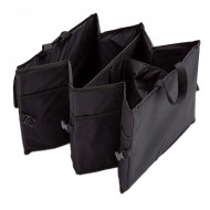 Organizator portbagaj auto cu 9 buzunare, 55 x 38 x 26cm, culoare neagra - Img 5
