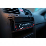 Player Auto RGB, 4 x 50W, model XBASS 7011X, cu Suport Telefon, Telecomanda pe volan, Bluetooth, Radio, MP3, AUX, Card - Img 4