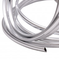 Rola Ornament Auto de tip "U" pentru muchii sau grila ventilatie, 15m liniari, culoare Crom SILVER - Img 3