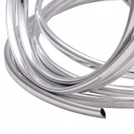 Rola Ornament Auto de tip "U" pentru muchii sau grila ventilatie, 15m liniari, culoare Crom SILVER - Img 3