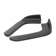 Set 2 buc. aripioare Racing, prelungire bara tuning din plastic culoare neagra - Img 6