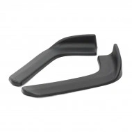 Set 2 buc. aripioare Racing, prelungire bara tuning din plastic culoare neagra - Img 6