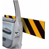 Set 2 placi de protectie coliziune portiera auto pentru garaje sau parcari, 50 x 10 cm - Img 2