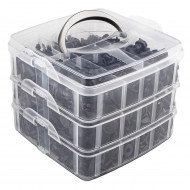 Set cleme - clipsuri reconditionare auto, 620 piese, diferite modele - Img 1