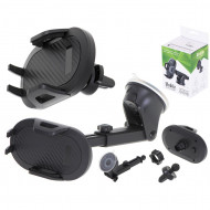 Suport de telefon 2in1 cu prindere in parbriz sau grila de ventilatie - Img 2