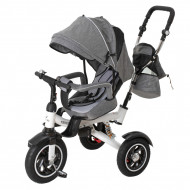 Tricicleta si Carucior pentru copii Premium TRIKE FIX V3 culoare Gri - Img 5