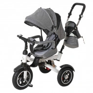Tricicleta si Carucior pentru copii Premium TRIKE FIX V3 culoare Gri - Img 5