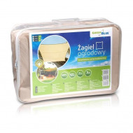 Umbrar de Gradina Triunghi, protectie UV GREENBLUE GB500, crem, 3,6 m - Img 2