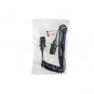 Cablu electric pentru remorca spiralat cu prize 7PIN 12V 6m - Img 3