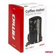 Cafetiera auto pentru autoutilitare si microbuze, alimentare 12V, putere 170W, volum 150ml - Img 6