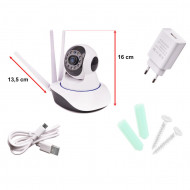 Camera Supraveghere IP Wireless Rotativa, Monitor pentru Bebelusi - Img 3