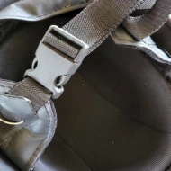 Casca Moto WW2, imbracata in piele ecologica, cu ochelari - Img 5