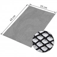 Covoras antiaderent din teflon pentru gatitul pe gratar, reutilizabil, lavabil, 40 x 33 cm - Img 3