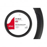 Husa volan negru + carbon SWC-17-M (37-39cm) - Img 1