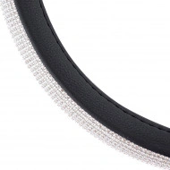 Husa volan White Diamonds, SWC-35-M (37-39cm) - Img 2
