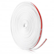 Inele de protectie si decor jante, adezive, din plastic flexibil - ALB - Img 6