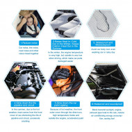 Material insonorizant auto cu strat din aluminiu, dimensiune 100cm x 100 cm x 6mm - Img 6