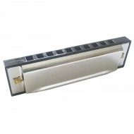 Muzicuta metalica pentru copii, lungime 10,5 cm - Img 3