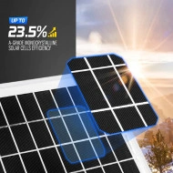 Panou Solar 30W, pentru incarcare baterii de 12V, utilizat in Calatorii, Rulote, Camping, Cabana - Img 2