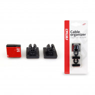 Set de 3 cleme din silicon pentru organizare cabluri - Img 1